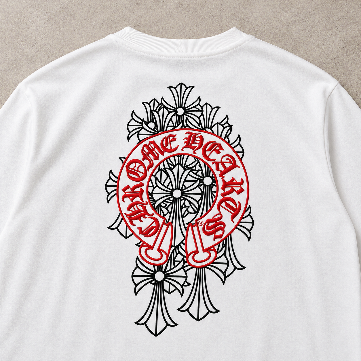 Chrome Hearts Manches Longues Blanc