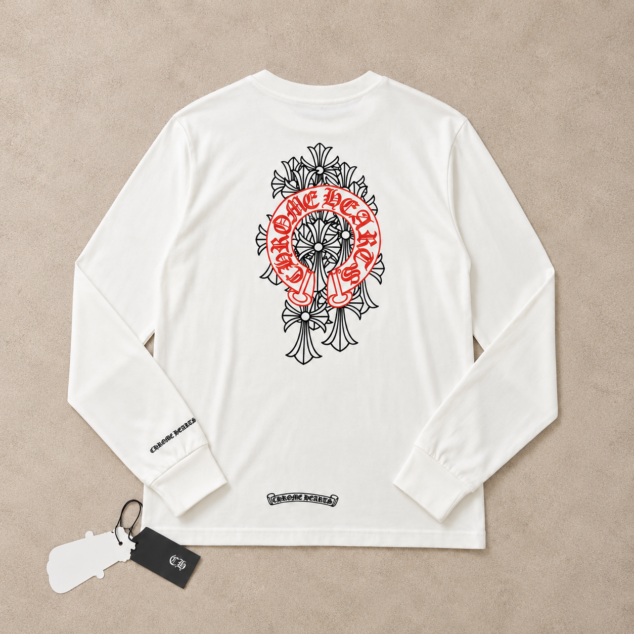 Chrome Hearts Manches Longues Blanc
