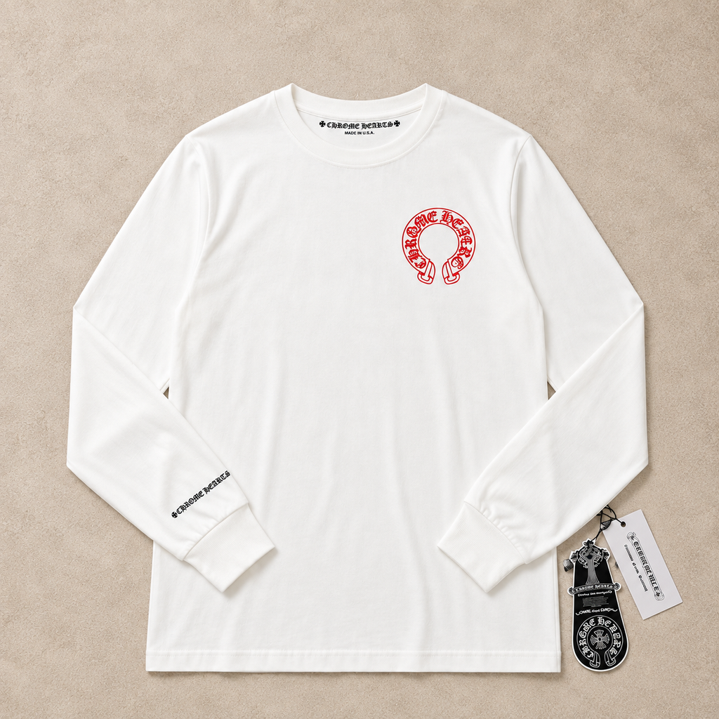 Chrome Hearts Manches Longues Blanc