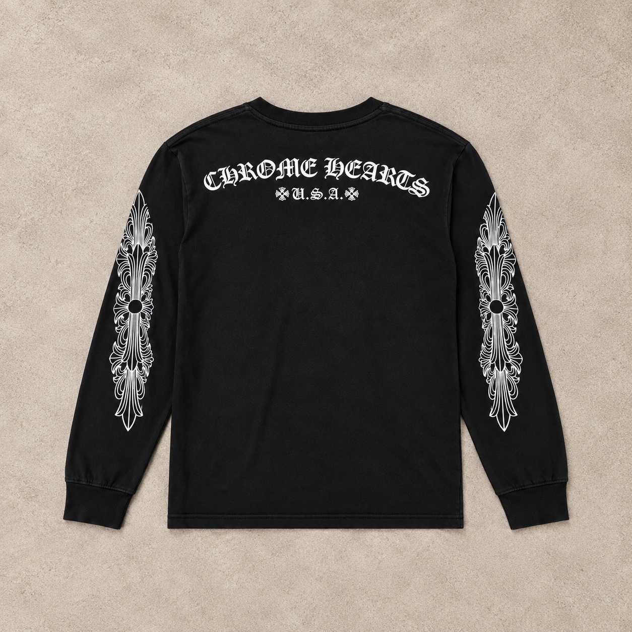 Chrome Hearts Manches Longues Noir