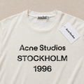 Longsleeve Acne Studios blanc - vue 1